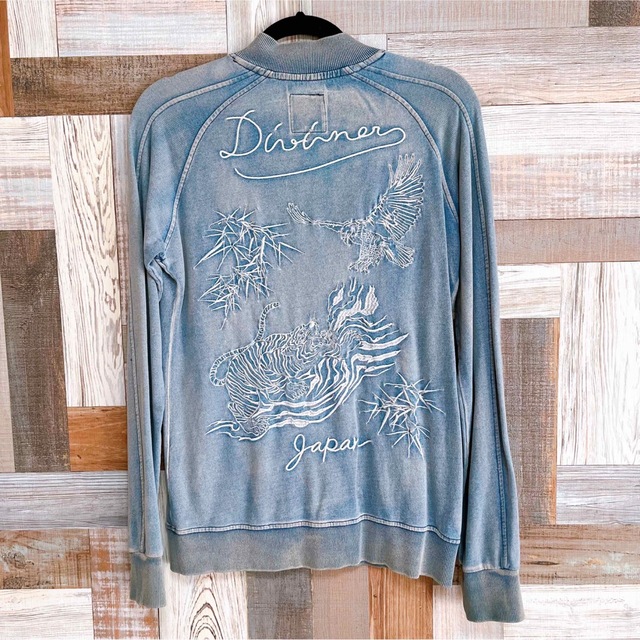 DIVINER デニム風スカジャン ジャケット