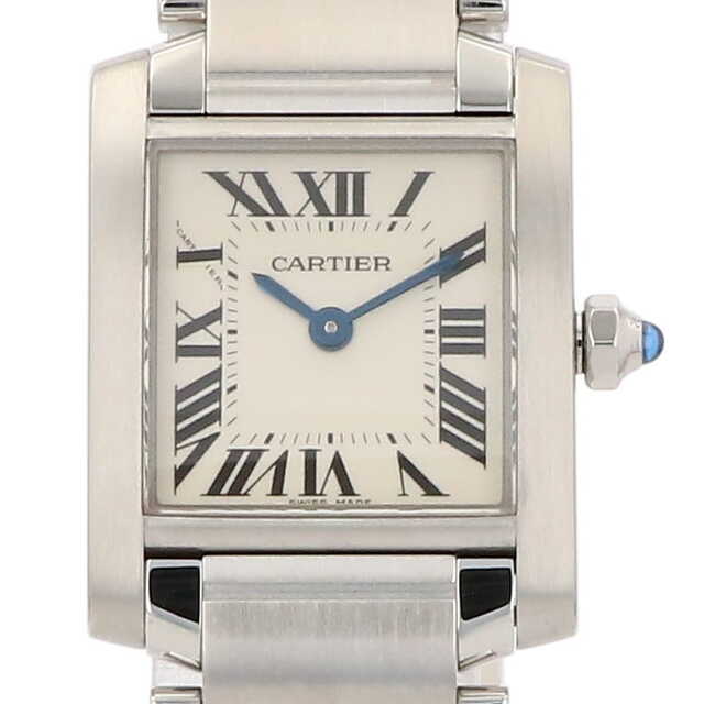 完売 Cartier - カルティエ タンクフランセーズSM W51008Q3 クォーツ レディース 【中古】 腕時計
