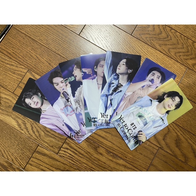 BTS 映画前売り特典チケットホルダー 7種コンプ