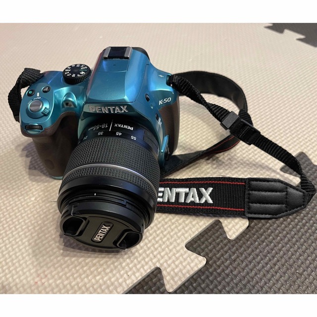 PENTAX(ペンタックス)のPENTAX K-50 Wズームキット MINT/BR スマホ/家電/カメラのカメラ(デジタル一眼)の商品写真