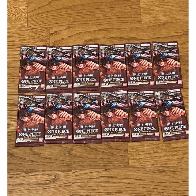 ONE PIECE(ワンピース)のワンピースカード　頂上決戦　バラ12パック エンタメ/ホビーのトレーディングカード(Box/デッキ/パック)の商品写真