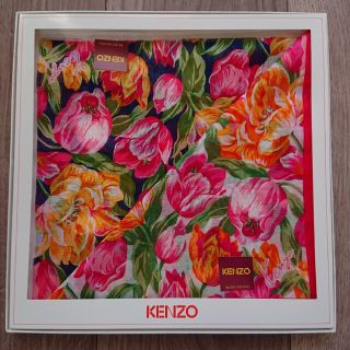 ケンゾー(KENZO)のケンゾー KENZO ハンカチ 2枚セット 花柄 新品・未使用・未開封(ハンカチ)