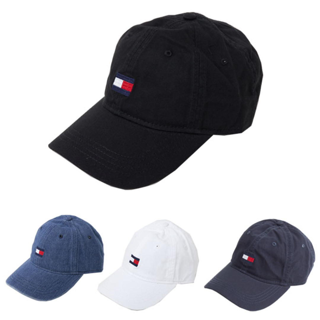 TOMMY HILFIGER(トミーヒルフィガー)のトミーヒルフィガー ベースボールキャップ ローキャップ 6941827BLACK メンズの帽子(キャップ)の商品写真