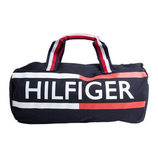 トミーヒルフィガー(TOMMY HILFIGER)のトミーヒルフィガー ボストンバッグ ポリエステル ラージ ロゴ 69j1759(ボストンバッグ)