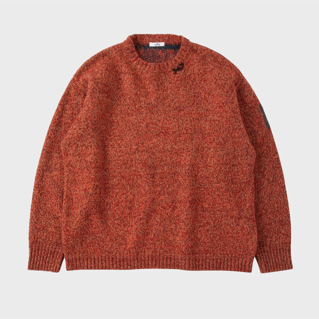 saby WABI SABI CREW NECK KNIT [BRICK]