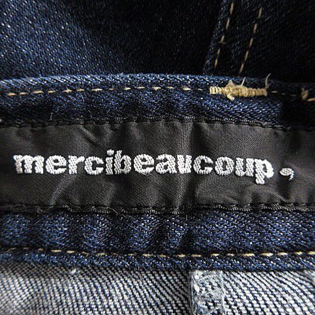 mercibeaucoup(メルシーボークー)のメルシーボークー デニムパンツ ジーンズ ジップフライ コットン 0 インディゴ レディースのパンツ(デニム/ジーンズ)の商品写真