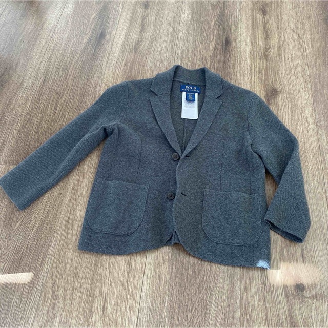 POLO RALPH LAUREN(ポロラルフローレン)のラルフローレン　ニットジャケット　3T キッズ/ベビー/マタニティのキッズ服男の子用(90cm~)(ジャケット/上着)の商品写真