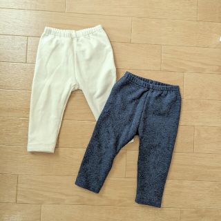 ユニクロ(UNIQLO)のUNIQLO フリースレギンス 10部丈 80cm(パンツ)