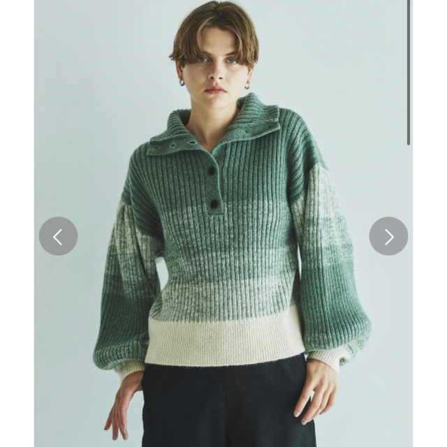 EMMA LIMBER Gradation Knit Tops ハイネックニット レディースのトップス(ニット/セーター)の商品写真