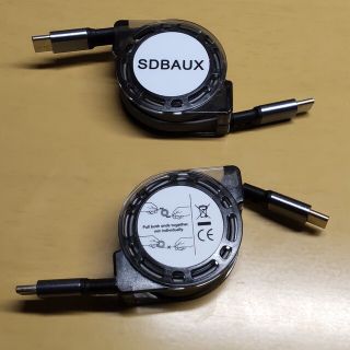 USB タイプC 充電ケーブル PD 急速充電(バッテリー/充電器)