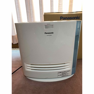 パナソニック(Panasonic)のパナソニック 加湿機能付きセラミックファンヒーター ブルー DS-FKS1204(電気ヒーター)