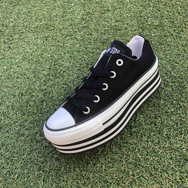 新同23 converse コンバース オールスター ハイ 厚底　HT385