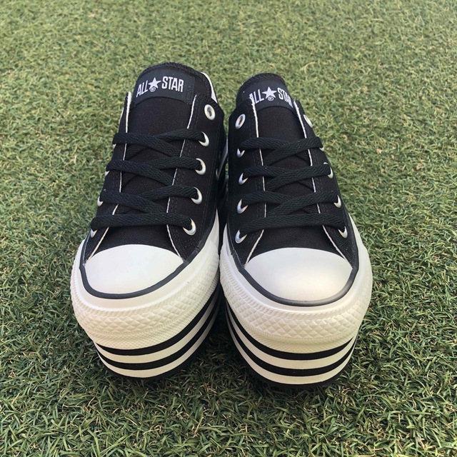 新同23 converse コンバース オールスター ハイ 厚底　HT385 5