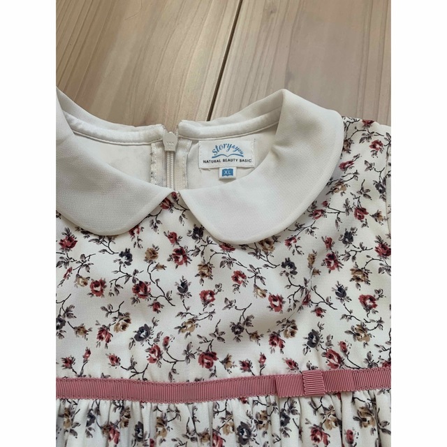 NATURAL BEAUTY BASIC(ナチュラルビューティーベーシック)のNATURAL BEAUTY BASIC   ワンピース キッズ/ベビー/マタニティのキッズ服女の子用(90cm~)(ワンピース)の商品写真