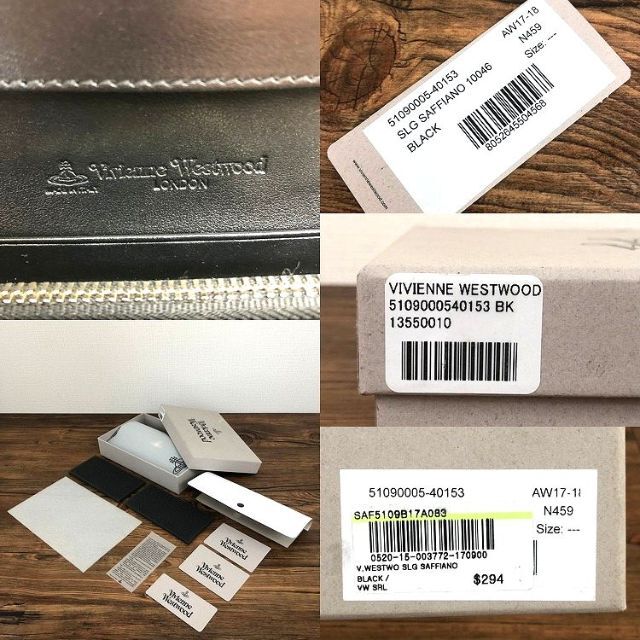 Vivienne Westwood - 未使用品 Vivienne Westwood 長財布 ブラック 235