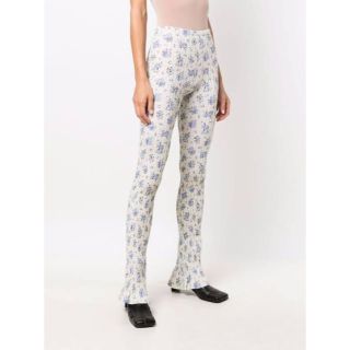 アクネストゥディオズ(Acne Studios)のacne flower print trousers 花柄　レギンス　フラワー(レギンス/スパッツ)