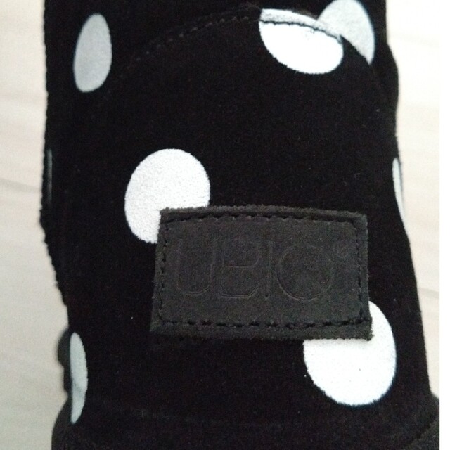 UBIQ(ユービック)のUBIQ ドット柄ムートンブーツ レディースの靴/シューズ(ブーツ)の商品写真