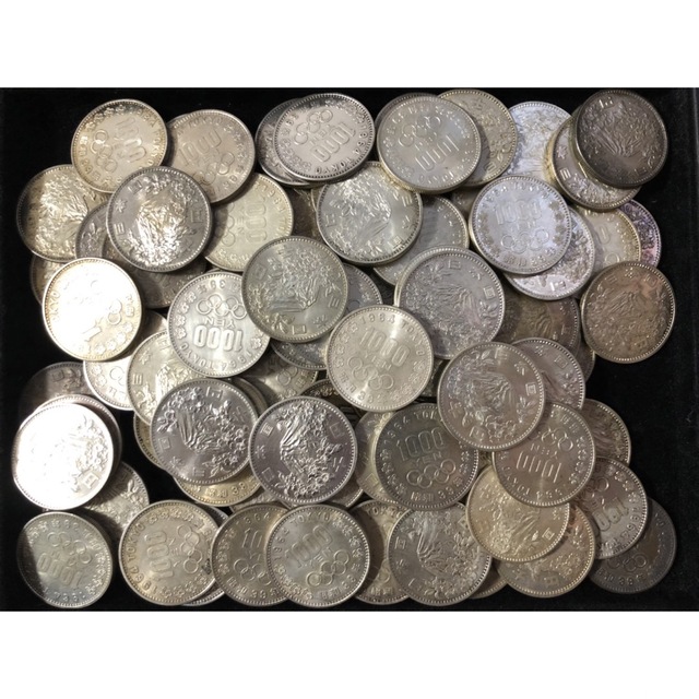 税込) 東京オリンピック1000円銀貨 30枚 極美品 貨幣 - idp.gov.ge