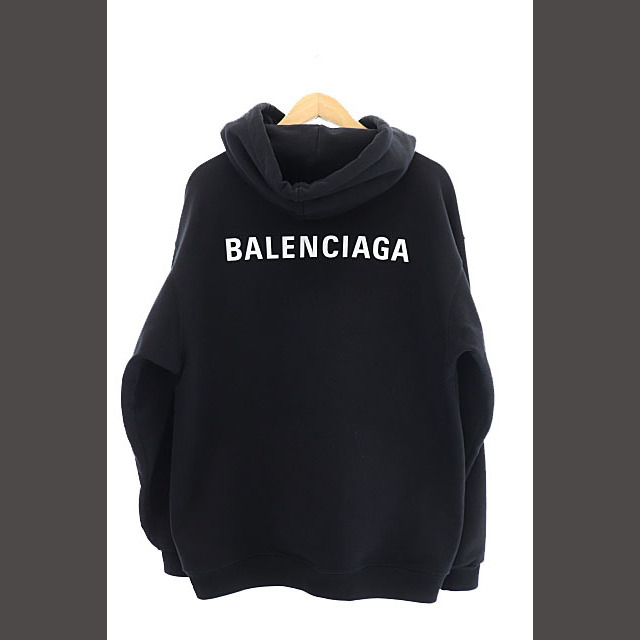 BALENCIAGA バレンシアガ パーカー S 黒