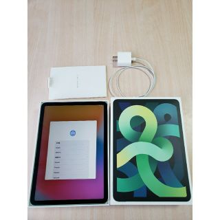 アップル(Apple)のipad air　第４世代　64gb 　wifiグリーン(タブレット)