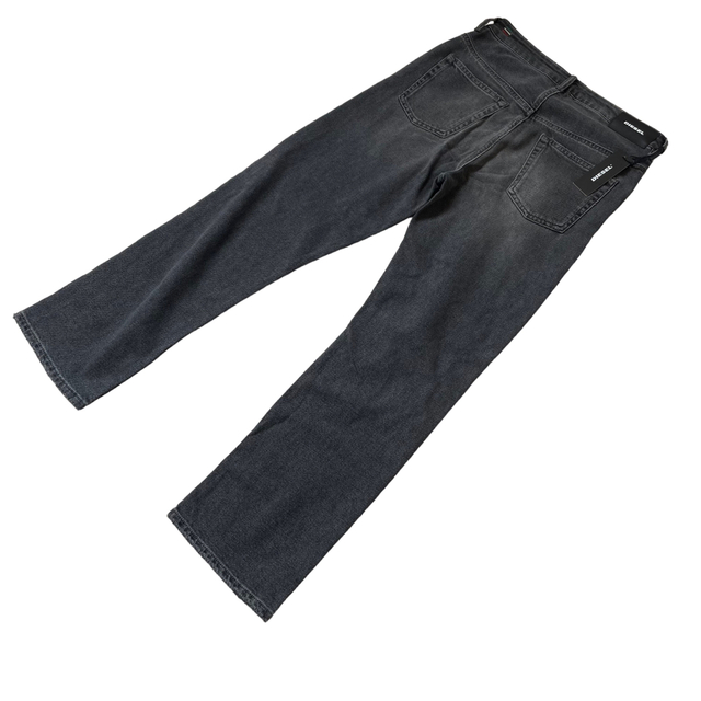 【新品】W25 L32 ディーゼル デニムジーンズ ダメージ ストレッチ 薄黒