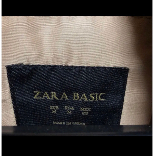 ZARA(ザラ)のZARAボア付きアウターキャメルカラー　状態良好品 レディースのジャケット/アウター(ダウンジャケット)の商品写真