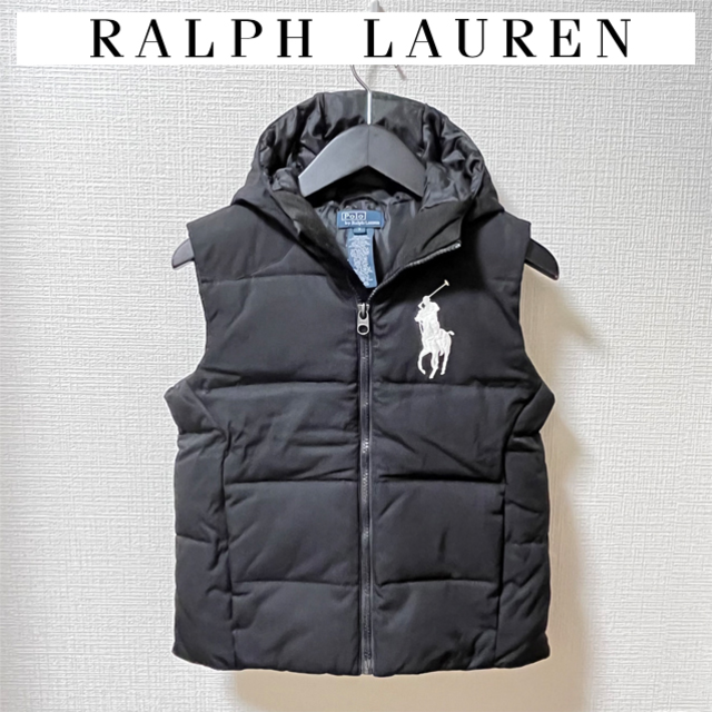 Ralph Lauren(ラルフローレン)のRalph Laurenラルフローレン正規品美品ベスト/ビッグポニー キッズ/ベビー/マタニティのキッズ服男の子用(90cm~)(ジャケット/上着)の商品写真