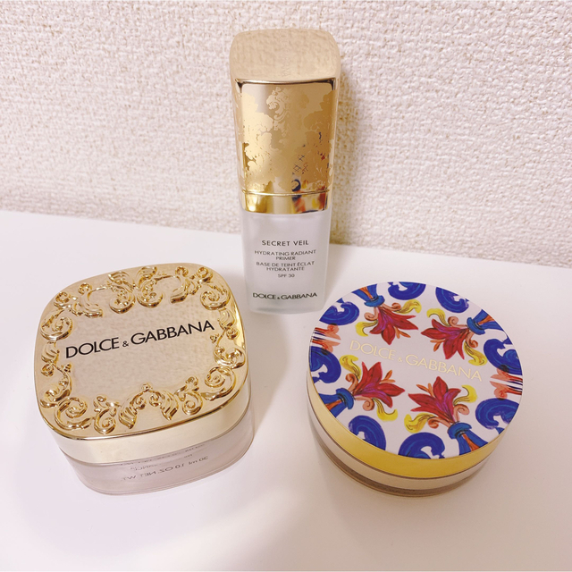 化粧下地DOLCE\u0026GABBANA ドルチェアンドガッバーナ　ベースメイク3点セット！