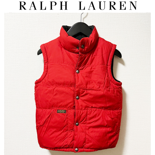 Ralph Lauren(ラルフローレン)のRalph Laurenラルフローレン正規品美品ベスト/リバーシブル キッズ/ベビー/マタニティのキッズ服男の子用(90cm~)(ジャケット/上着)の商品写真