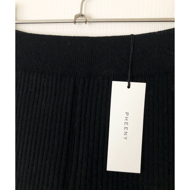 PHEENY フィーニー RIB KNIT PANTS リブニットパンツ