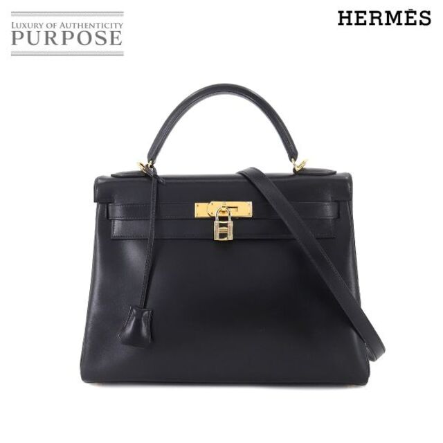 季節のおすすめ商品 ブラック ボックスカーフ バッグ ショルダー ハンド 2way 32 ケリー HERMES エルメス 新品同様 - Hermes 内縫い 90178804 VLP 金具 ゴールド □F刻印 ハンドバッグ 季節のおすすめ商品 ブラック ボックスカーフ バッグ ショルダー ハンド 2way 32 ケリー HERMES エルメス 新品同様 - Hermes 内縫い 90178804 VLP 金具 ゴールド □F刻印 ハンドバッグ