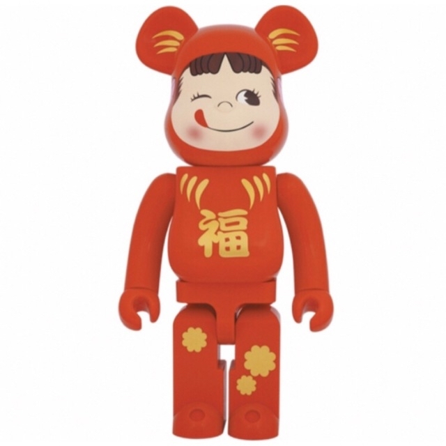 BE@RBRICK(ベアブリック)のベアブリック  達磨 ペコちゃん 1000％ エンタメ/ホビーのフィギュア(その他)の商品写真