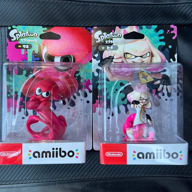 スプラトゥーン amiibo タコ ヒメ 2点セット-