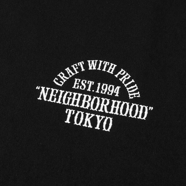 NEIGHBORHOOD(ネイバーフッド)のNEIGHBORHOOD ネイバーフッド Tシャツ ブランドロゴ ロングスリーブTシャツ NH TEE-6 LS . CO 22AW ブラック 黒 L トップス カットソー 長袖 【メンズ】【中古】【美品】 メンズのトップス(Tシャツ/カットソー(七分/長袖))の商品写真