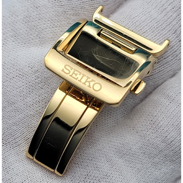 SEIKO(セイコー)のやだぴー様専用セイコー用品⑦【中古】セイコー 純正 18㎜ Dバックル メンズの時計(その他)の商品写真