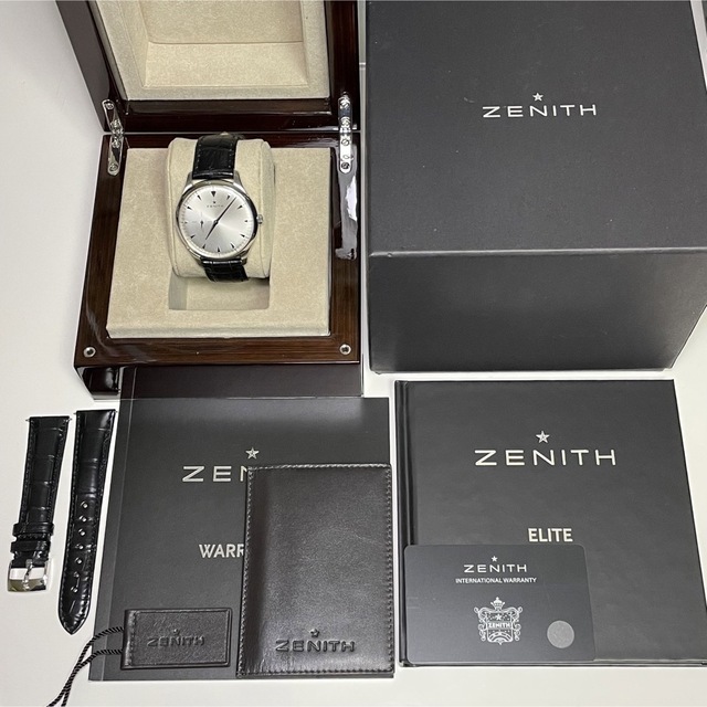 ZENITH ゼニス ヘリテージ ウルトラシン エリート681 付属品完備 美品