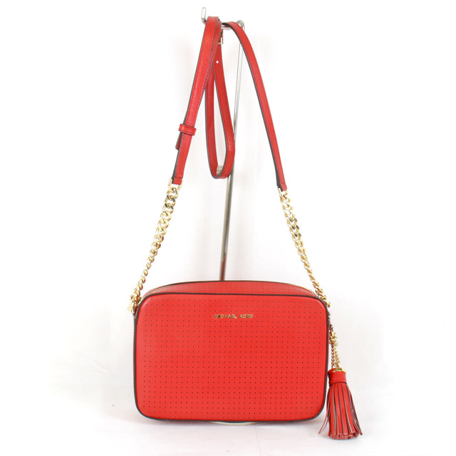 美品『USED』 Michael Kors マイケルコース ショルダーバッグ レザー