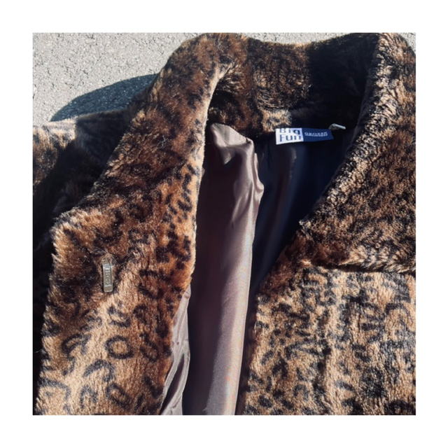 Lochie(ロキエ)のitimi購入♡レオパードファーコート♡VINTAGE lochie レディースのジャケット/アウター(毛皮/ファーコート)の商品写真
