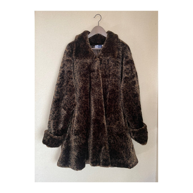 itimi購入♡レオパードファーコート♡VINTAGE lochie - 毛皮/ファーコート
