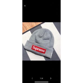 ニューエラー(NEW ERA)のsupreme x NEW ERA ビーニー ニット帽(ニット帽/ビーニー)