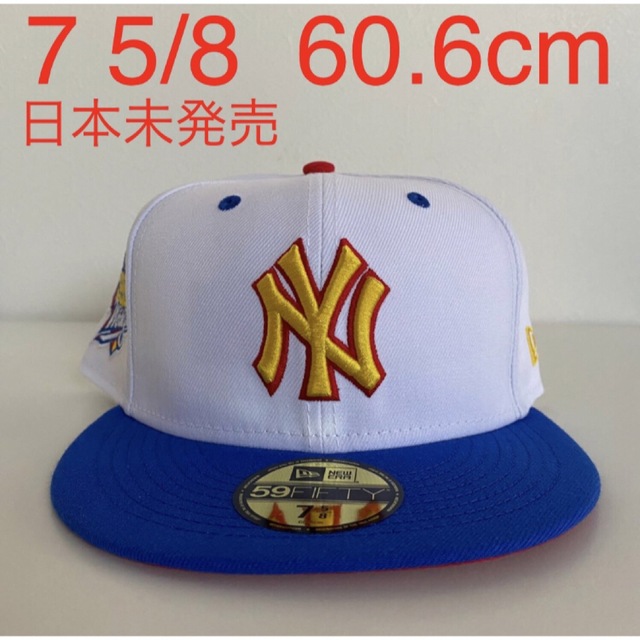 New Era Cap ツバ裏レッド 5/8 ニューエラ ヤンキース キャップ | フリマアプリ ラクマ