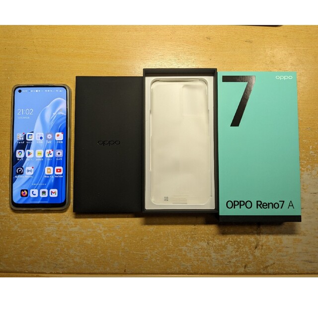 OPPO Reno7A 128GB ドリームブルースマートフォン/携帯電話