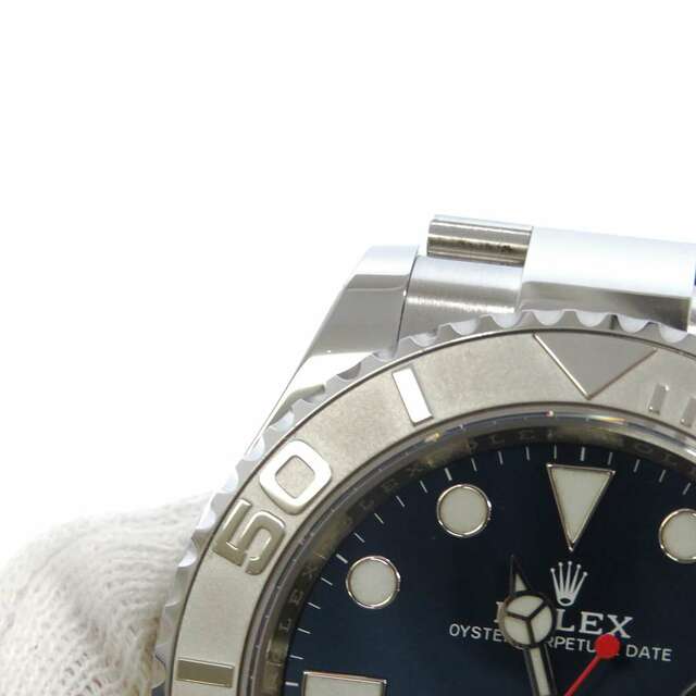 ROLEX(ロレックス)のロレックス ヨットマスター ロレジウム SS/プラチナ ランダムシリアル ルーレット 126622 ROLEX 腕時計 メンズの時計(腕時計(アナログ))の商品写真