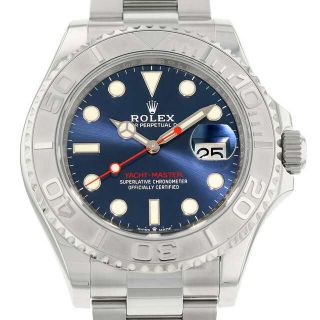 ロレックス(ROLEX)のロレックス ヨットマスター ロレジウム SS/プラチナ ランダムシリアル ルーレット 126622 ROLEX 腕時計(腕時計(アナログ))