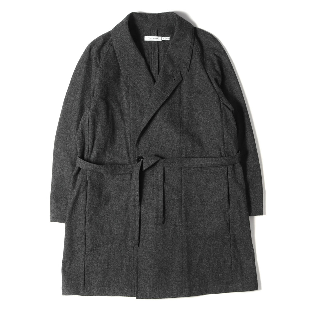 NONNATIVE ノンネイティブ コート ストレッチ ウール ガウンコート