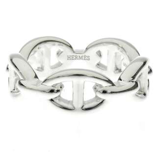 エルメス(Hermes)のエルメス リング シェーヌダンクル アンシェネPM SV925シルバー リングサイズ54 HERMES 指輪(リング(指輪))