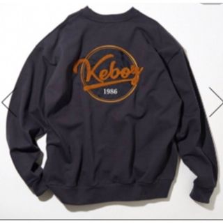 フリークスストア(FREAK'S STORE)のKEBOZ BB LOGO SWEAT ネイビー M(スウェット)