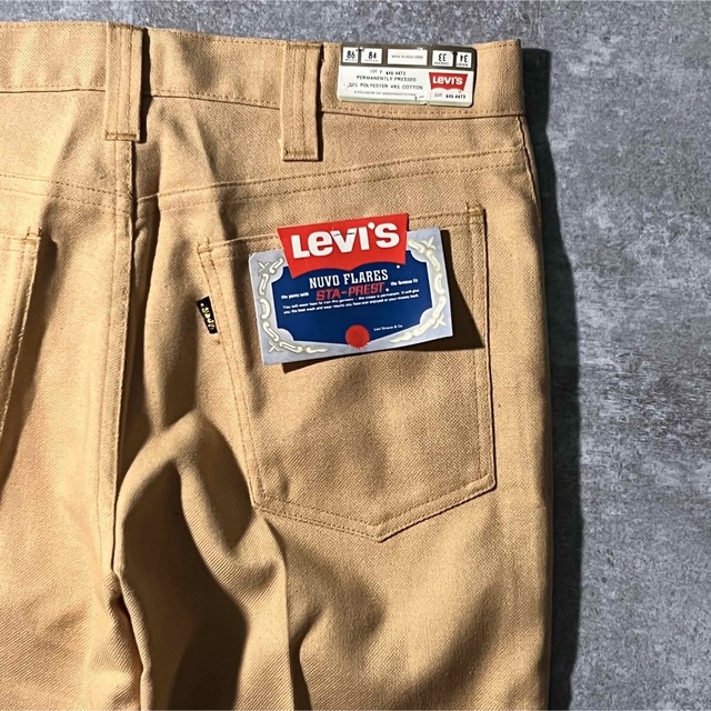 Levi70年代 デッドストック Levi’s スタプレ646 　ベルボトム　フレア