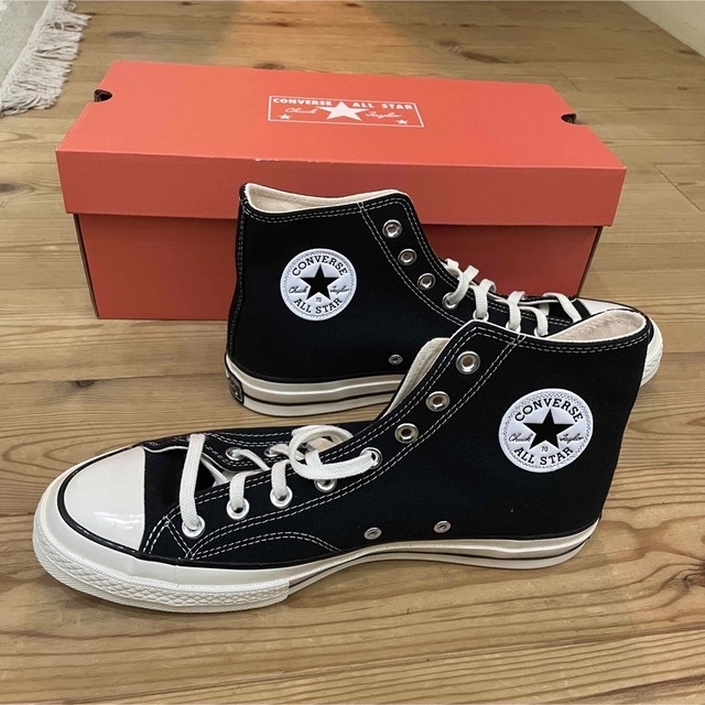 フラットシ CONVERSE - ほぼ未使用コンバース オールスター チャックテイラー 24.5 黒ラメの ディオール