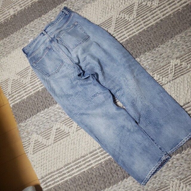 moussy マウジー JW SELVEDGE WIDE TAPERED ブルー